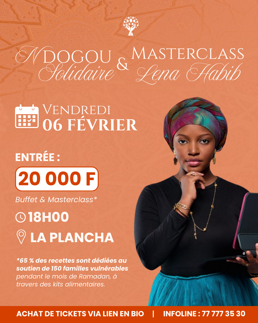 Ndodou &amp; Masterclass Solidaire avec Lena Habib